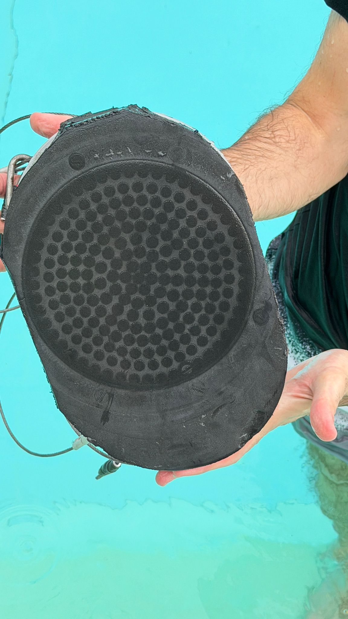 Controllo bocchettoni piscina  Piastra presa di fondo foto risultato